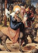 Albrecht Durer The Seven Sorrows of the Virgin: The Flight into Egypt china oil painting artist